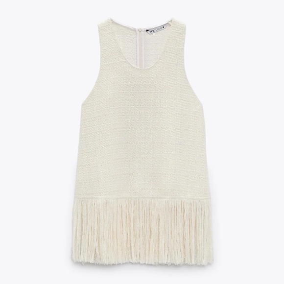 Bohemian Textured Sleeveless Top - Picture 1 of 3